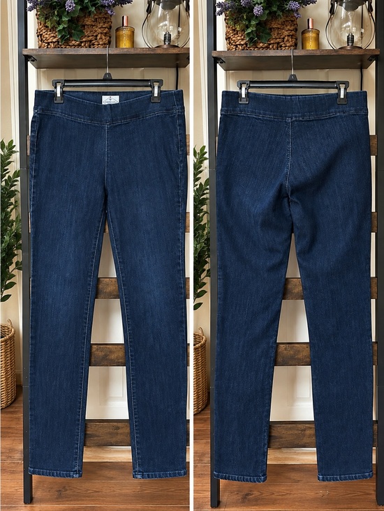 St. John's Bay Denim - Dark Wash Pull On Denim